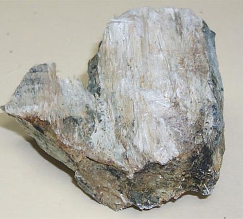 Tremolite-asbestos specimen