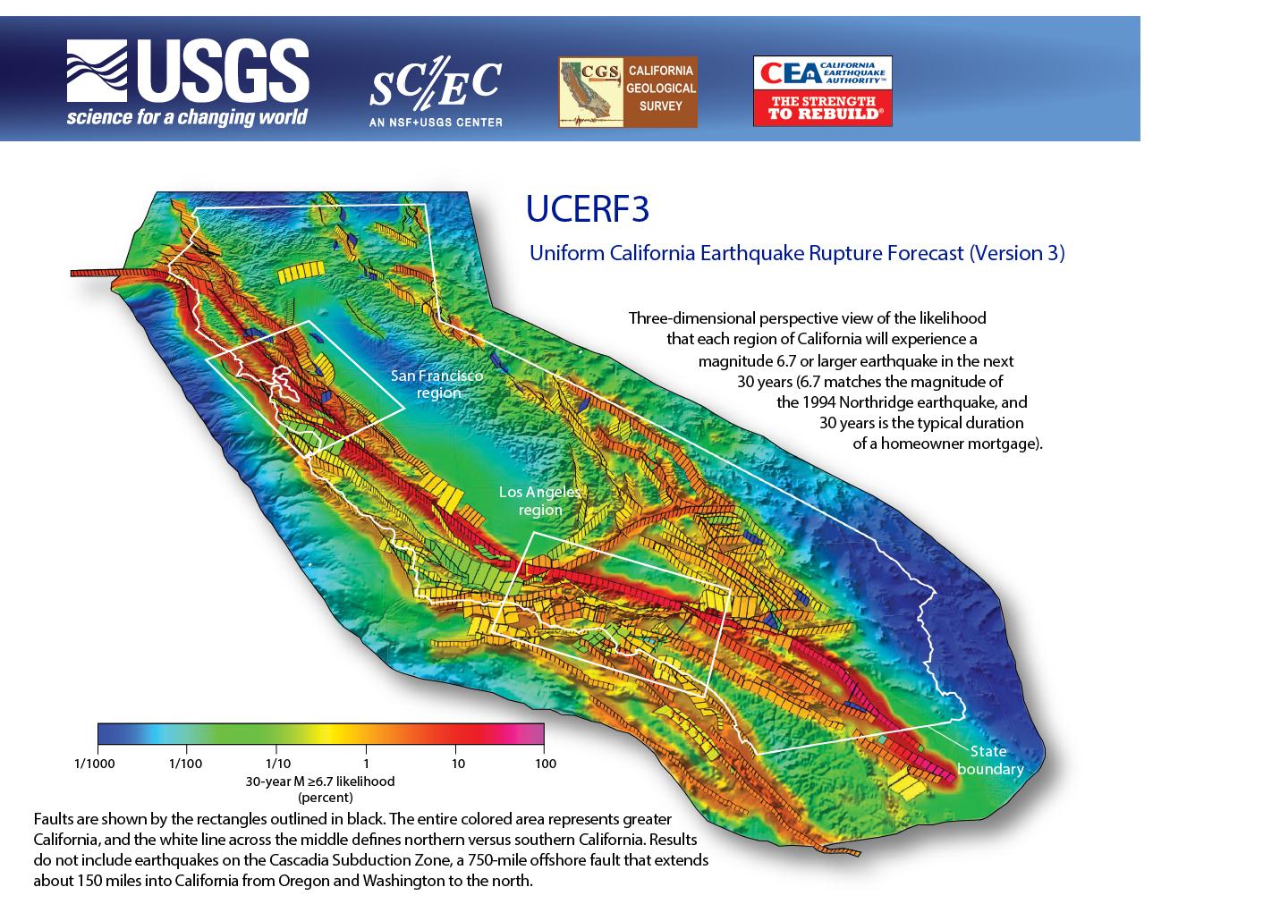 UCERF3 The Long Term Earthquake Forecast For California