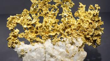 Native gold.