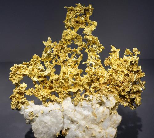Native gold.