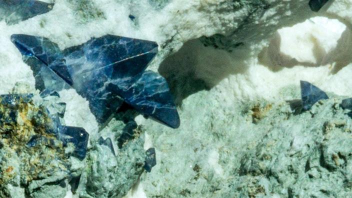 Benitoite.