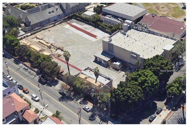 Photo above displays the St. James wells and crew on the work site.